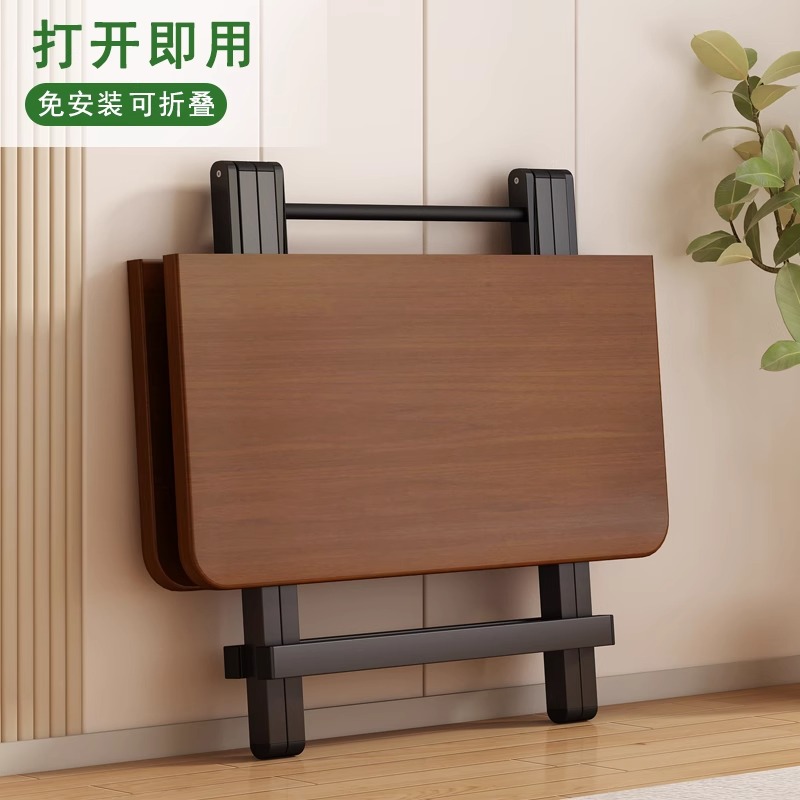 可折叠餐桌便携式夜市摆摊四方桌家用小户型出租房饭桌写作业桌子