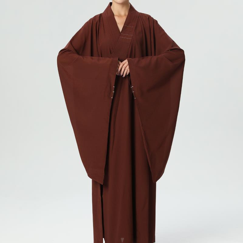 优选济缘海青居士服女皈依服装男士和尚衣服僧衣僧服不透明海清青