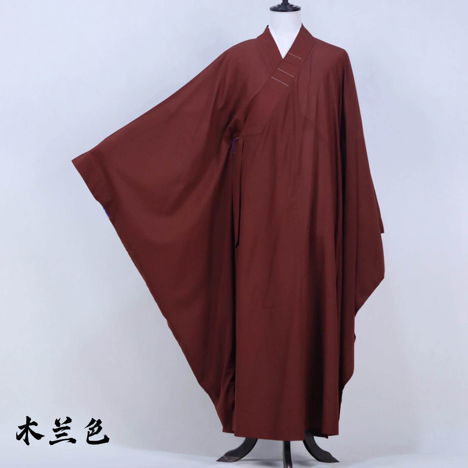 优选海青僧服广袖台麻长袍男女款居士服