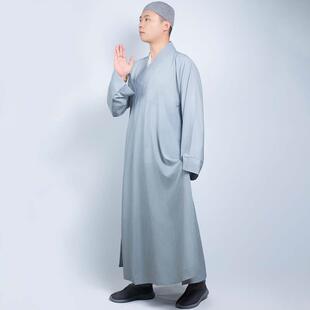 优选僧服夏季短褂男大褂女薄款长褂喇嘛和尚服僧人僧衣小褂比丘尼