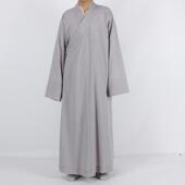 优选祥仁僧服大褂男夏季 薄款 不皱垂感好僧吕长褂透气冰丝棉和尚服