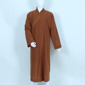 优选僧服夏款 大褂台麻长褂透气僧衣夏季 僧袍男宽松比丘尼出家和尚