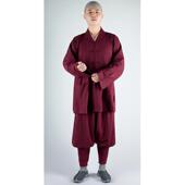 僧服短褂免绑腿僧衣套装 优选夏季 薄款 出家人透气吸汗生态棉和尚服