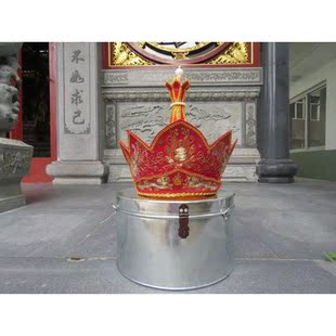 新款用品 绣品服装僧服 五佛帽 冠 僧帽 佛法帽 毗罗全手工毗卢帽