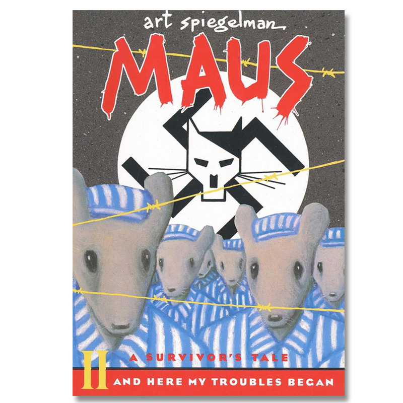 【自营】鼠族2 英文原版 Maus II A Survivors Tale Art Spiegelman 阿特斯皮格曼 漫画绘本 青少年历史课外阅读