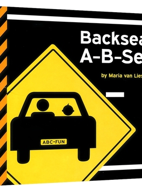 【自营】Backseat A-B-See 字母交通启蒙书 学习26个英文字母 交通标志单词 路标认知 幼儿启蒙读物 英文原版进口图书