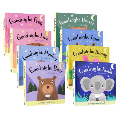 晚安小熊狮子魔法手电筒