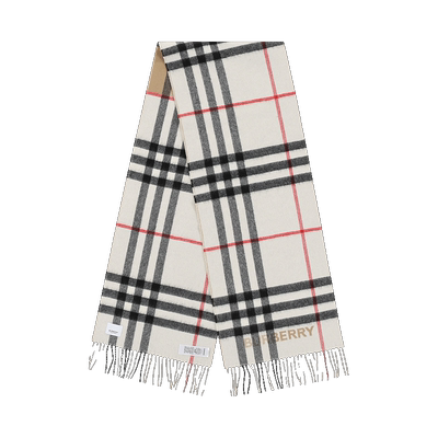 博柏利长方形流苏围巾披肩