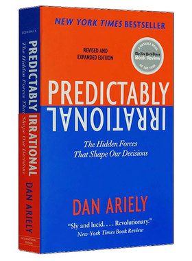 【自营】预售 怪诞行为学 可预测的非理性 英文原版 Predictably Irrational 全英文版 经济心理学书籍 丹艾瑞里 Dan Ariely