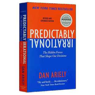 【自营】预售 怪诞行为学 可预测的非理性 英文原版 Predictably Irrational 全英文版 经济心理学书籍 丹艾瑞里 Dan Ariely