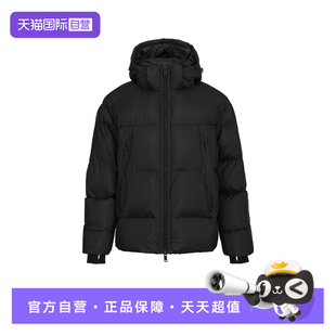 Boss男士 Hugo 纯色简约保暖立领连帽棉服 自营