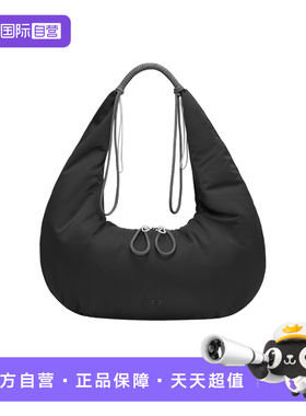 【自营】UA安德玛女时尚百搭弯刀大容量运动包旅行包 6009634-001