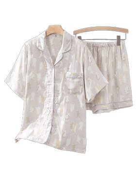 toratani女纯棉家居服睡衣