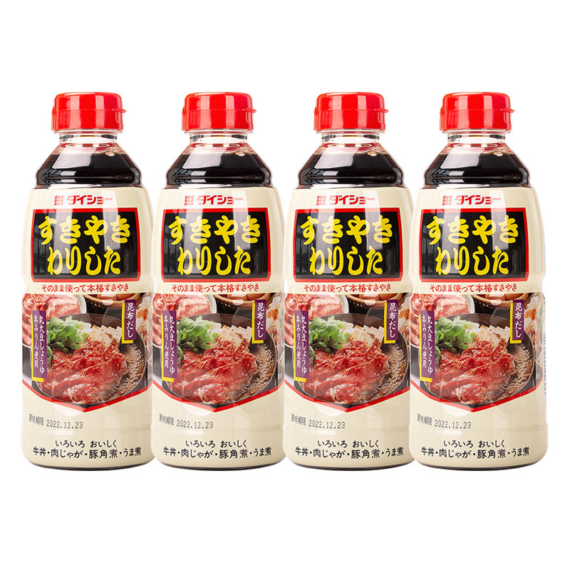 【自营】日本进口大逸昌寿喜烧汁日式底料汤底酱油调味烧汁食材