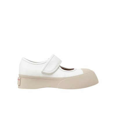 MARNI小牛皮厚底玛丽珍鞋