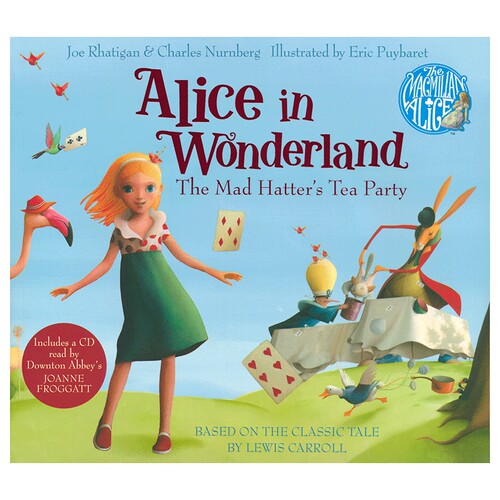 【自营】Alice In Wonderland  - The Mad Hatter'S Tea Party 爱丽丝梦游仙境 附CD 疯帽子的茶话会 英语故事绘本 英文原版