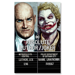 【自营】预售 英文原版 Abs Luthor/Joker 绝对卢瑟/小丑 2024版精装 Azzarello Brian DC漫画