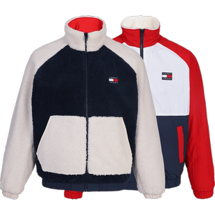 【自营】TOMMY男士外套两面穿秋冬新款潮流保暖运动休闲上衣长袖