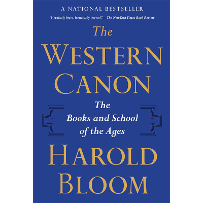 【自营】预售 西方正典 历代的书籍与学派 英文原版 The Western Canon 书籍 文学理论 Harold Bloom