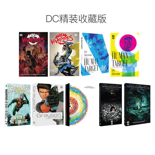 【自营】预售 英文原版 多元宇宙 The Absolute Multiversity 盒装收藏版 精装 DC超级英雄漫画书