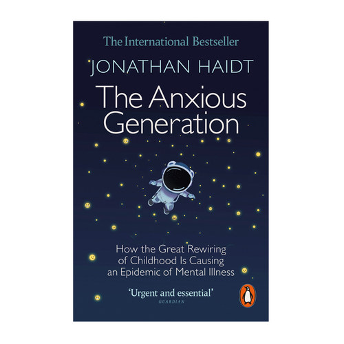 【自营】预售 焦虑的一代 The Anxious Generation 英版平装 纽约时报畅销书 比尔盖茨推荐 失控的焦虑时代