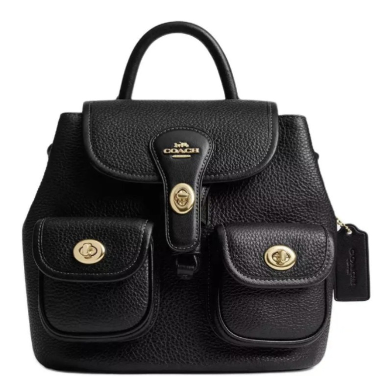 COACH/蔻驰双肩包中号品牌徽标