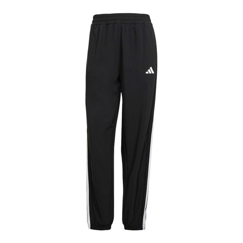 【自营】Adidas阿迪达斯女健身训练跑步运动裤时尚梭织长裤JI8313