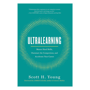 【自营】预售 英文原版 Ultralearning 超速学习法 精装 Scott H. Young 斯科特·H·扬