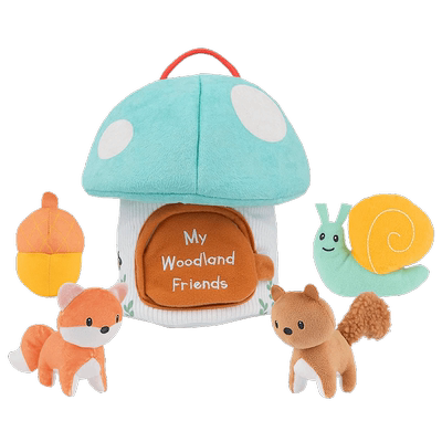 GUND毛绒玩具发声玩具森林套组