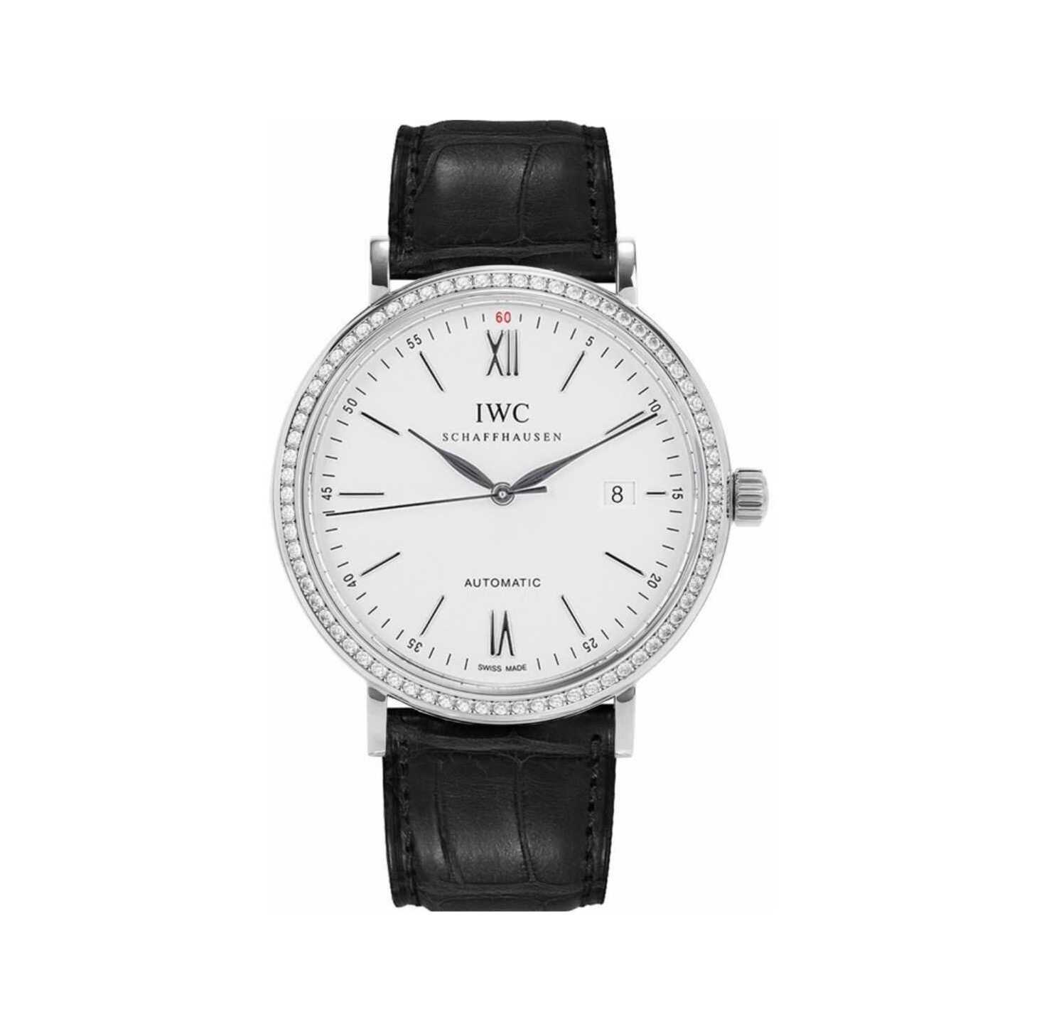 【自营】中古99新万国/柏涛菲诺/后镶钻/40mm/正装商务男士手表