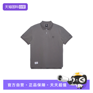 Era 男款 自营 Polo衫 纯色刺绣短袖 MLB New 纽约洋基队