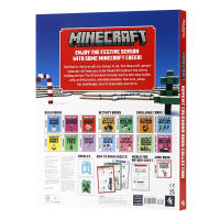 【 Self-operated 】 Minecraft Advent Calendar Book Collection, a 24-day English original picture book of Minecraft Advent Calendar Book Collection, Mojang MC game peripheral book Hardcover Open thumbnail 3