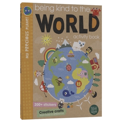 【自营】Being Kind to the World 善待我们的地球 儿童百科 益智活动 环保主题 幼儿课外活动书 找找乐迷宫英文原版进口书