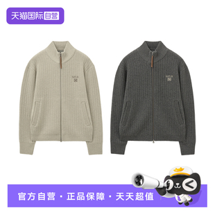 半高领拉链短款 ARCHIVE2025秋冬羊毛衫 SATUR 连帽针织衫 自营