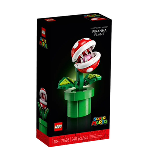 【自营】乐高71426超级马力欧吞食花拼装儿童益智玩具生日礼物