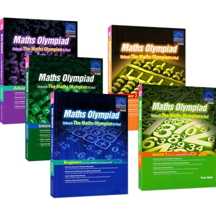 【自营】SAP Maths Olympiad 新加坡奥数1-6年级 新加坡奥林匹克数学指定用书 儿童奥数数学思维启蒙练习册 小学教辅 英文原版