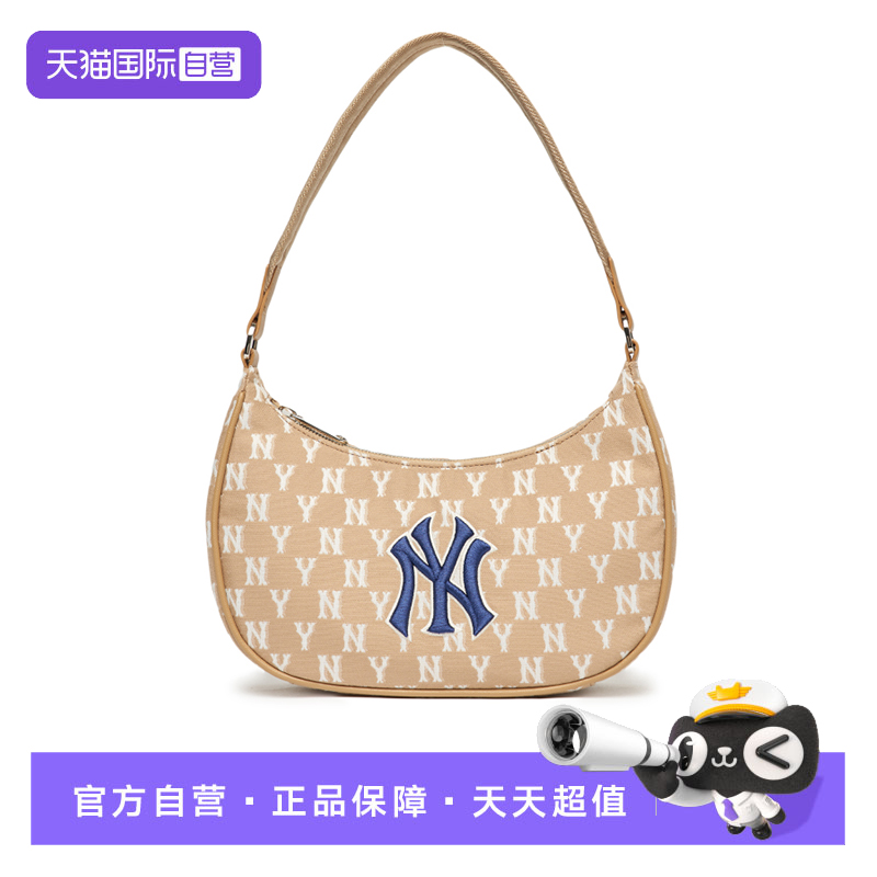 【自营】MLB男女腋下包22新款挎包休闲拎包单肩包3ABQS012N50BGD
