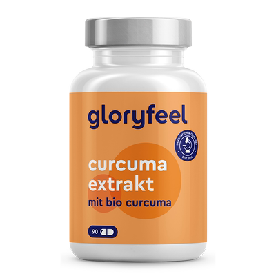 【自营】Gloryfeel德国17000mg高含量姜黄素胶囊黑胡椒提取物养肝