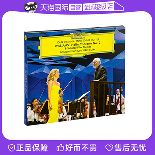 【自营】原装正版 John Williams 小提琴协奏曲 电影主题曲CD