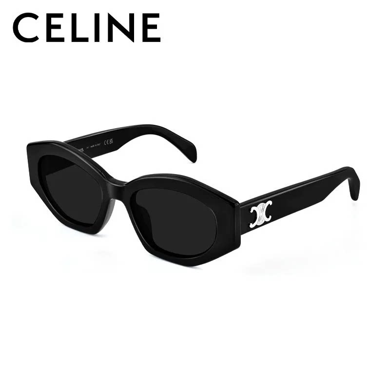 【自营】Celine赛琳墨镜女凯旋门logo潮流复古太阳眼镜CL40238U