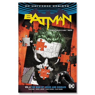 【自营】预售 英文原版 Batman Vol.4: The War of Jokes and Riddles 蝙蝠侠卷4：笑话与谜语的战争 DC漫画
