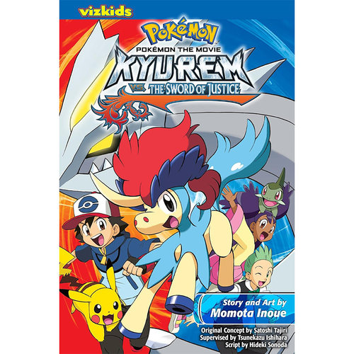 【自营】预售 精灵宝可梦剧场版：酋雷姆VS正义之剑 英文原版 Pokemo the Movie: Kyurem vs. The Sword of Justice 神奇宝贝