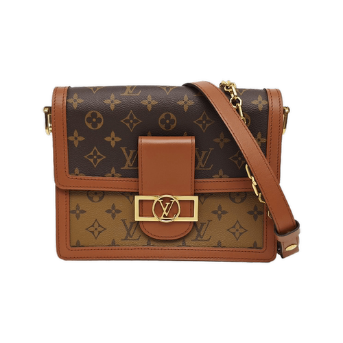 Louis Vuitton/路易威登中古98新DAUPHINE中号LV达芙妮斜挎包