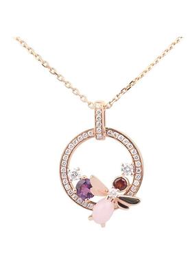 【自营】中古9.5新尚美Attrape-moi. si tu m'aimes项链42cm