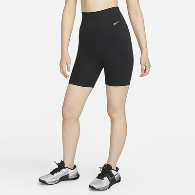 【自营】Nike耐克女子高腰骑行短裤紧身裤休闲弹性DV9023-010
