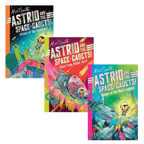 【自营】预售 英文原版 阿斯特丽德和太空学员系列 Astrid and the Space Cadets 3册套装