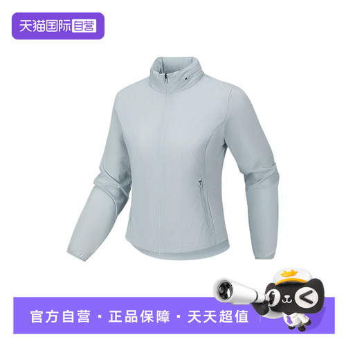 【自营】Skechers斯凯奇女运动风薄款梭织连帽外套 P226W093/01DS