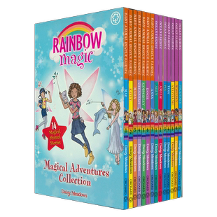 【自营】Rainbow Magic Collection 彩虹魔法仙子系列 14册盒装 英语桥梁书 5岁+ 英文原版进口儿童图书