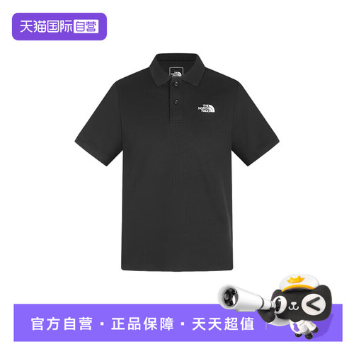 【自营】THE NORTH FACE北面男户外运动短袖POLO衫NF0A8FZVJK31