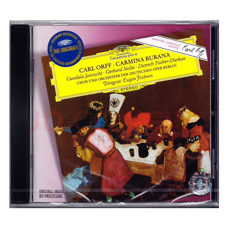 【自营】正版 ORFF, CARL奥尔夫 布兰诗歌 CD唱片 DG环球 4474372